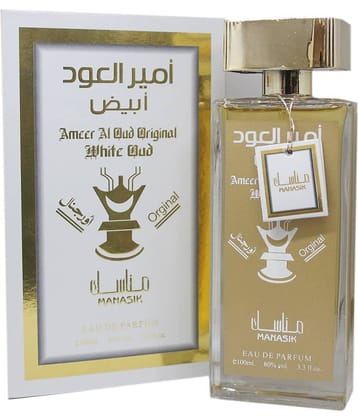 MANASIK - AMEER AL OUD WHITE  Eau De Perfume 100ml Eau De Parfum (EDP) For Unisex 1 ( Pack of 1 )