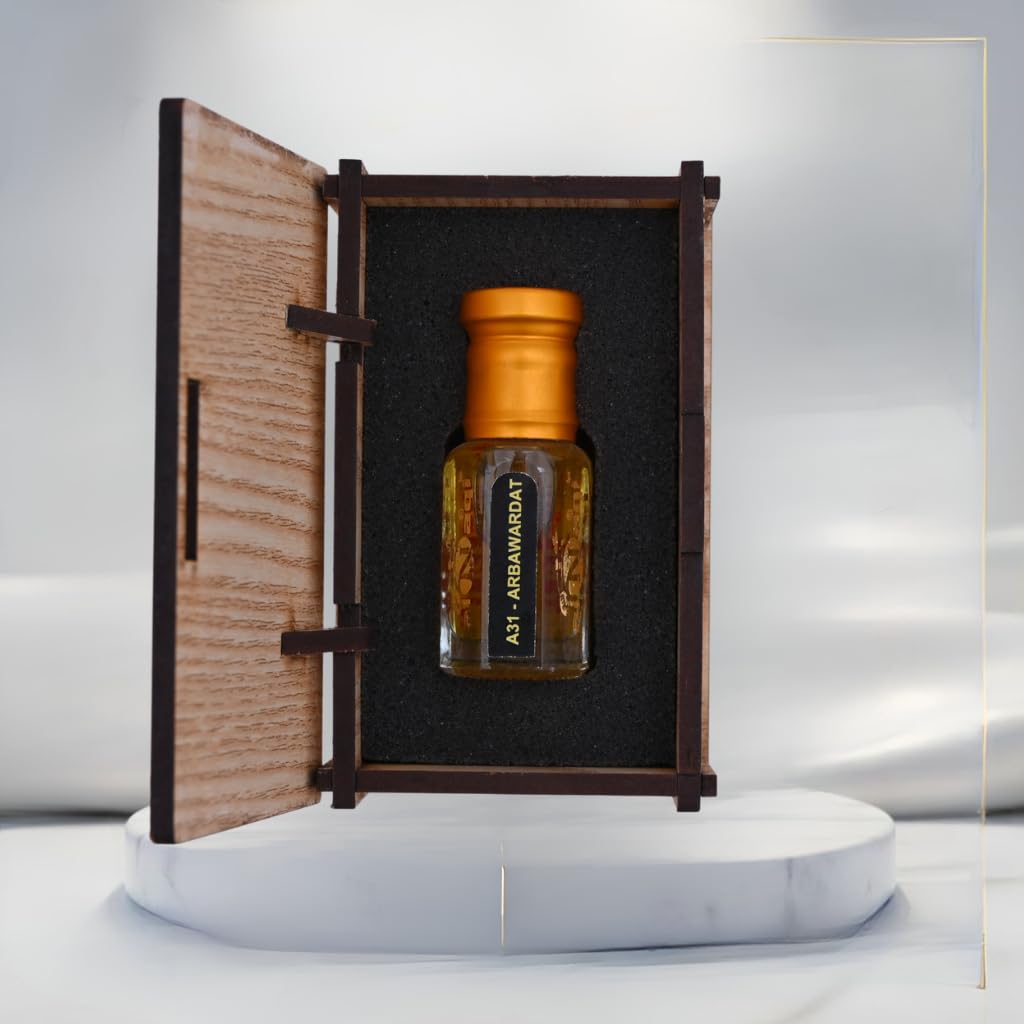 alNaqi fragrances Arba-Wardat 12ml - Best Attar for Women, No Alcohol Concentrated Arba-Wardat-Scent, Luxury Wardat-Perfume, Original Arabic-Floral-Oil