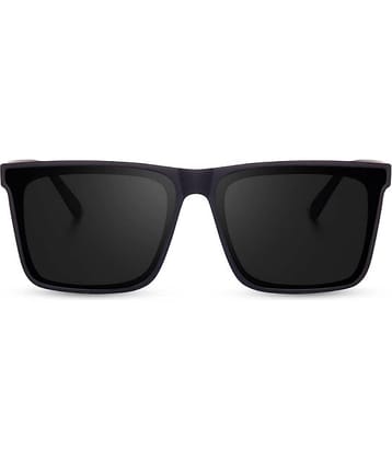 Creature Black Square Sunglasses ( Pack of 1 )