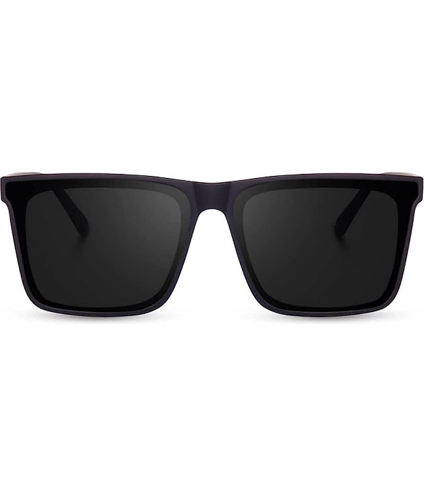 Creature Black Square Sunglasses ( Pack of 1 )
