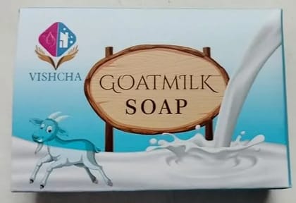 Natural Goat Milk Bathing Soap Bar For Body - 100gm - For All Skin Type - Sulphate Free, Paraben Free | Fresh Fragrance | Body Soaps For Bath Ideal For Men & Women
