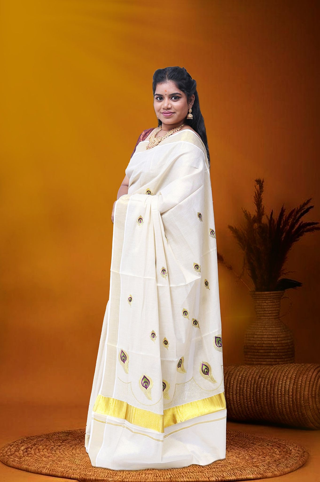 AR-T032 KASAVU SAREE 6.25 MTR