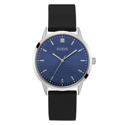 Guess Blue Dial Men Analog Watch - U1379G1M-Navy Blue