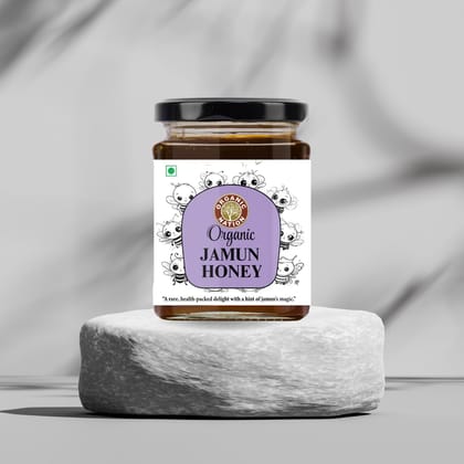 Organic Nation Jamun Honey � Raw, Unprocessed, Natural Sweetener � Sourced from Wildflowers � Immunity Booster � No Added Sugar 325g