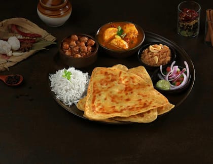 Banarasi Dum Aloo Thali Meal