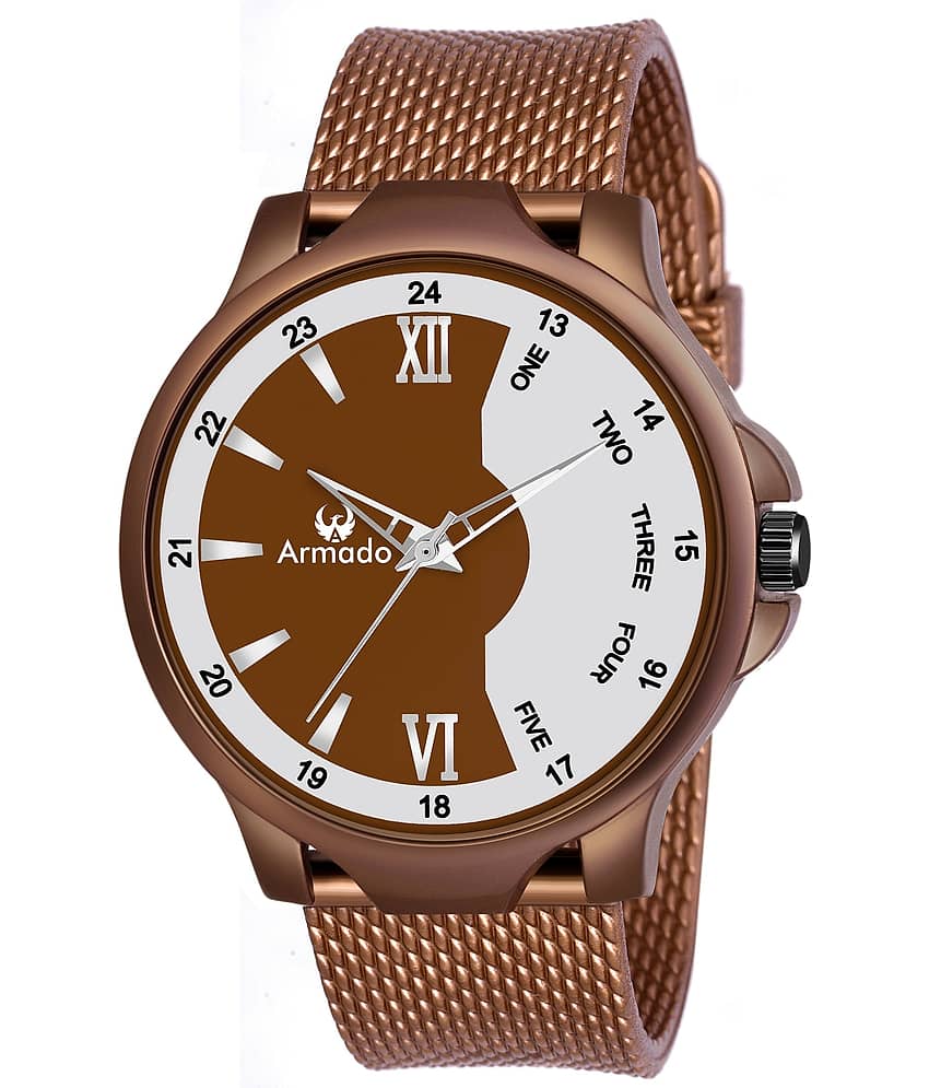 Armado 1513-BROWN Rubber Analog Men's Watch