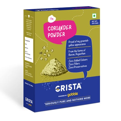 CRISTA Coriander Powder, 500 gm
