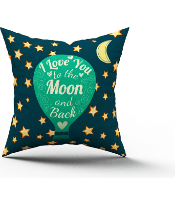 Ros - Multicolor Polyester Gifting Printed Cushion