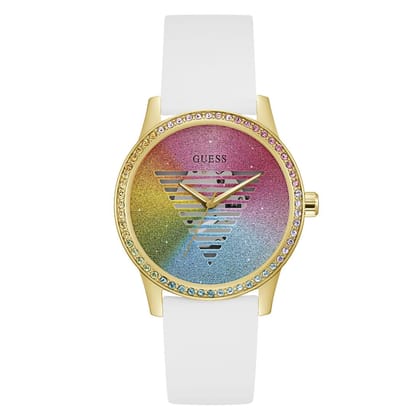Guess Women 40 mm Multi Dial Analog Watch- GW0589L1-Pink