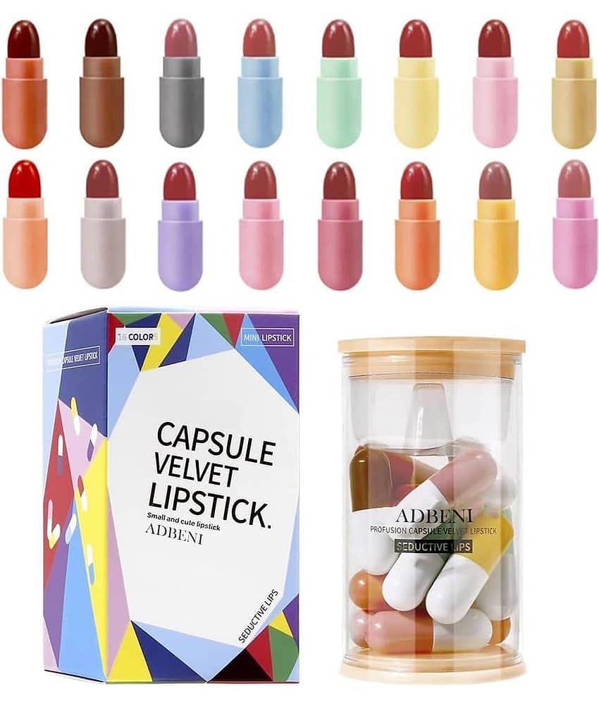 Adbeni Multi Velvet Waterproof Tint Lipstick ( Pack of 1 )