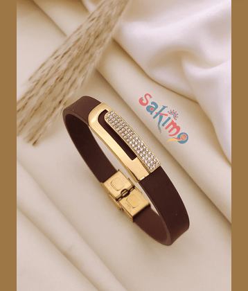 sakimo Brown Bracelet ( Pack of 1 )