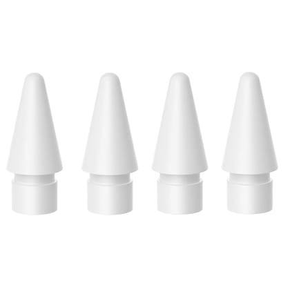 [4 Pack] Tips for Apple Pencil 2nd/1st Generation, and Apple Pencil Pro/USB-C, Highly Sensitive Precise POM Replacement Tip for Apple iPad Pencil, Pen Nib for iPad Pro/Mini/Air