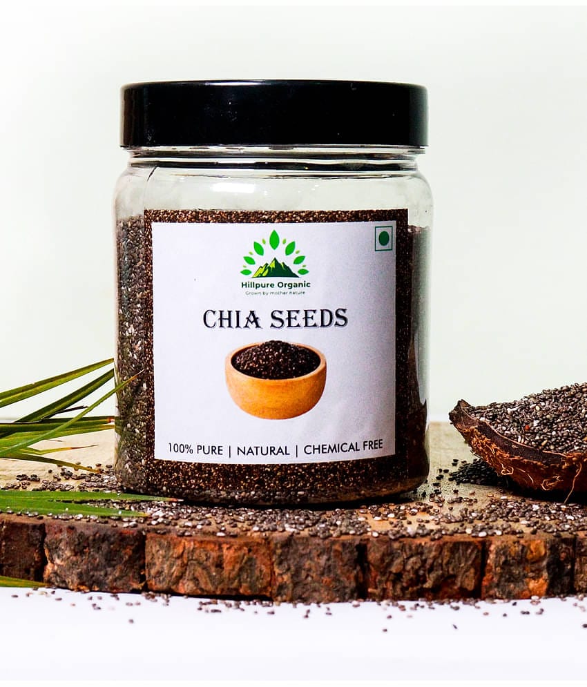 Hillpure Organic Chia Seeds ( Pack of 1 )