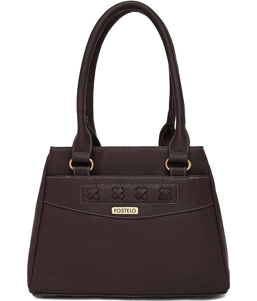 Fostelo - Brown PU Shoulder Bag
