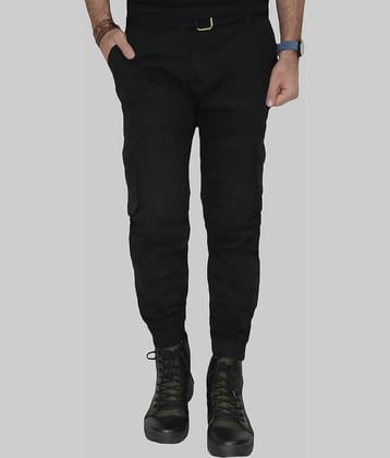 HYMEN LEGIONS Regular Flat Men's Cargos - Black ( Pack of 1 )