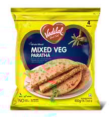 VADILAL MIXED VEG PARATHA 400GM