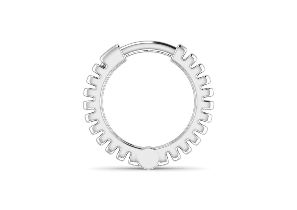 Cutting Edge Men's Hoop Earring (1 Pc Only)