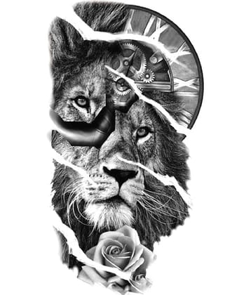 The Canvas Arts Realistic Look Waterproof Temporary Tattoo Sticker Body Tattoo