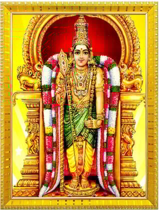 NOKKES Murgan Photo Frames Religious Photo frame 5X7 Inch Photo Frame_W4