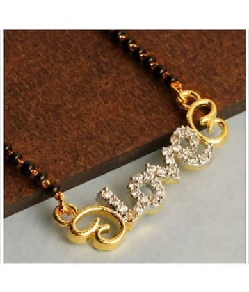 Darshini Designs - Silver Mangalsutra Set ( Pack of 1 )