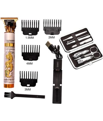 WAER WA- 1927 Dragon White Cordless Beard Trimmer With 60 minutes Runtime