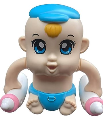 RAINBOW RIDERS Dancing Rolling Doll Tumble Baby Toy Voice Control Musical Light ,Jumping,Dancing, Spinning And Rolling Doll  (Multicolor),3+ Year Boys And Girls