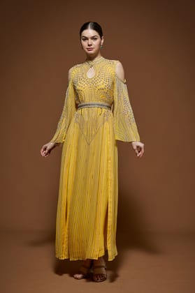 Yellow Kaftan-XS