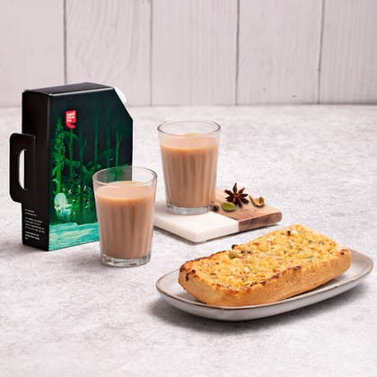 Masala Tea N 2nos Chilli Cheese Toast