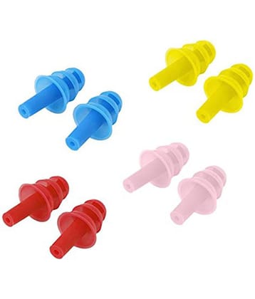 Lenon Multicolored 4 Pair Ear Plugs