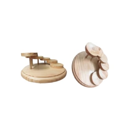 Wooden Serving Platter Ladder Design Mango Wood