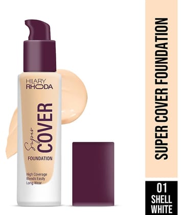 Hilary Rhoda Matte Liquid For All Skin Types Skin Ivory Foundation Pack of 1