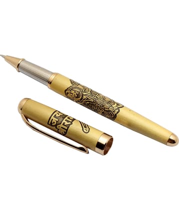 Srpc Lord Hanuman Ji & Jai Shree Ram Engraved On Metal Body Ballpoint Pen