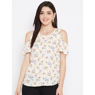 Purys Women Multicolor Printed Regular Top