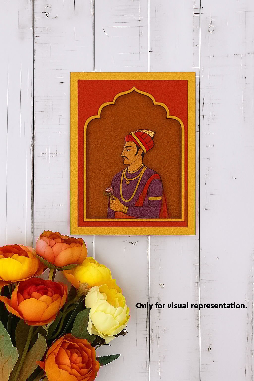 Dbeautify's DIY Regal Mughal Emperor MDF Wall Hanging