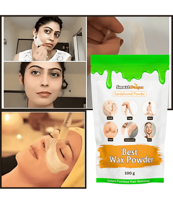 Smartdrops Natural Hair Removal Waxing for Men & Women 100 ( Pack of 1 )