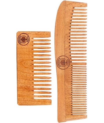 Ayurveda Amrita - Wide Tooth Comb For All Hair Types ( Pack of 2 )