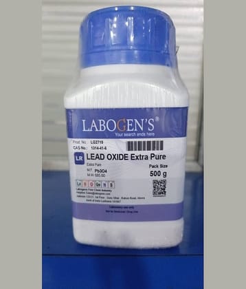 LEAD OXIDE RED EXTRA PURE 500-GM