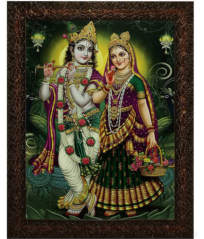 Indianara Wood Painting With Frame