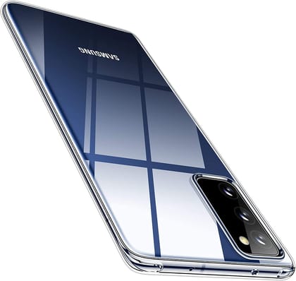 JGD PRODUCTS for Samsung Galaxy S20FE Premium Transparent Hybrid Soft Slim Dust Proof Back Case Cover with Camera Protection JGD PRODUCTS for Samsung Galaxy S20FE Premium Transparent Hybrid Soft Slim Dust Proof Back Case Cover with Camera Protection - Tr