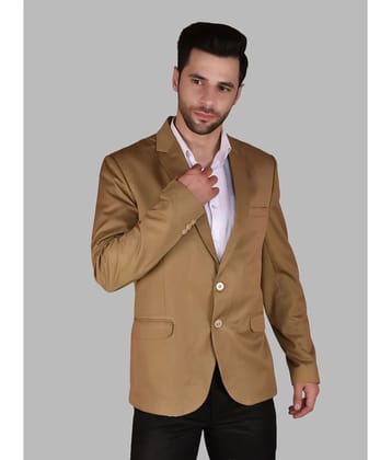 PRINTCULTR Cotton Blend Mens Blazer - Beige ( Pack of 1 ) - None