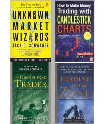 Unknown Market Wizards + The Disciplined Trader + How to Make Money Trading with Candlestick Charts + Trading In The Zone