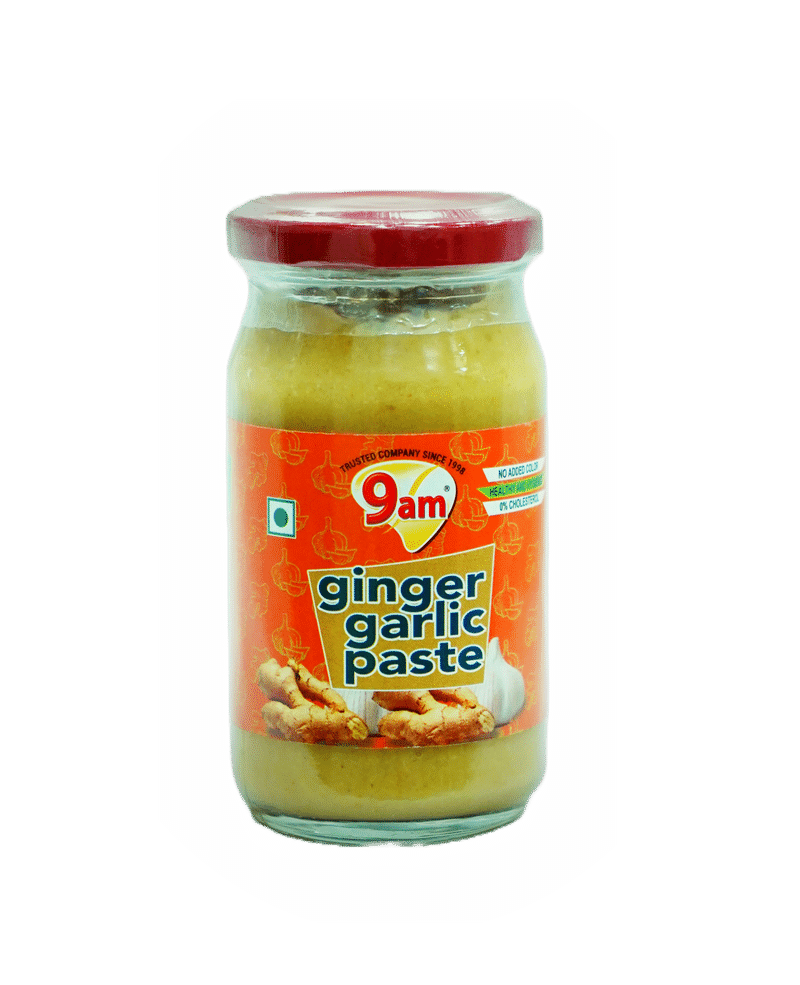 9am Ginger & Garlic Paste, 200 gm