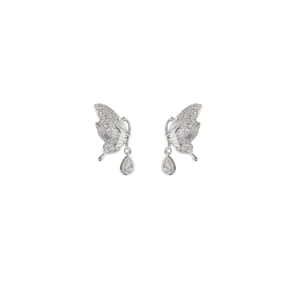 Bionda Studs | 925 Silver Earrings for Women-Silver