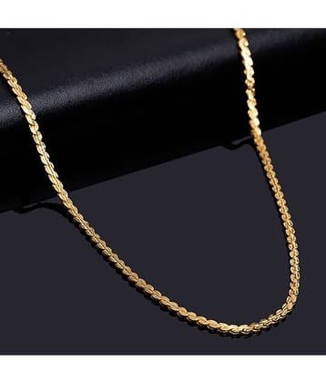 FASHION FRILL - Gold Plated Chain ( Pack of 1 )