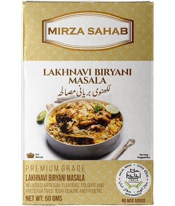Mirza Sahab Lakhnavi Spcl Biryani Instant Mix 50 gm Pack of 4