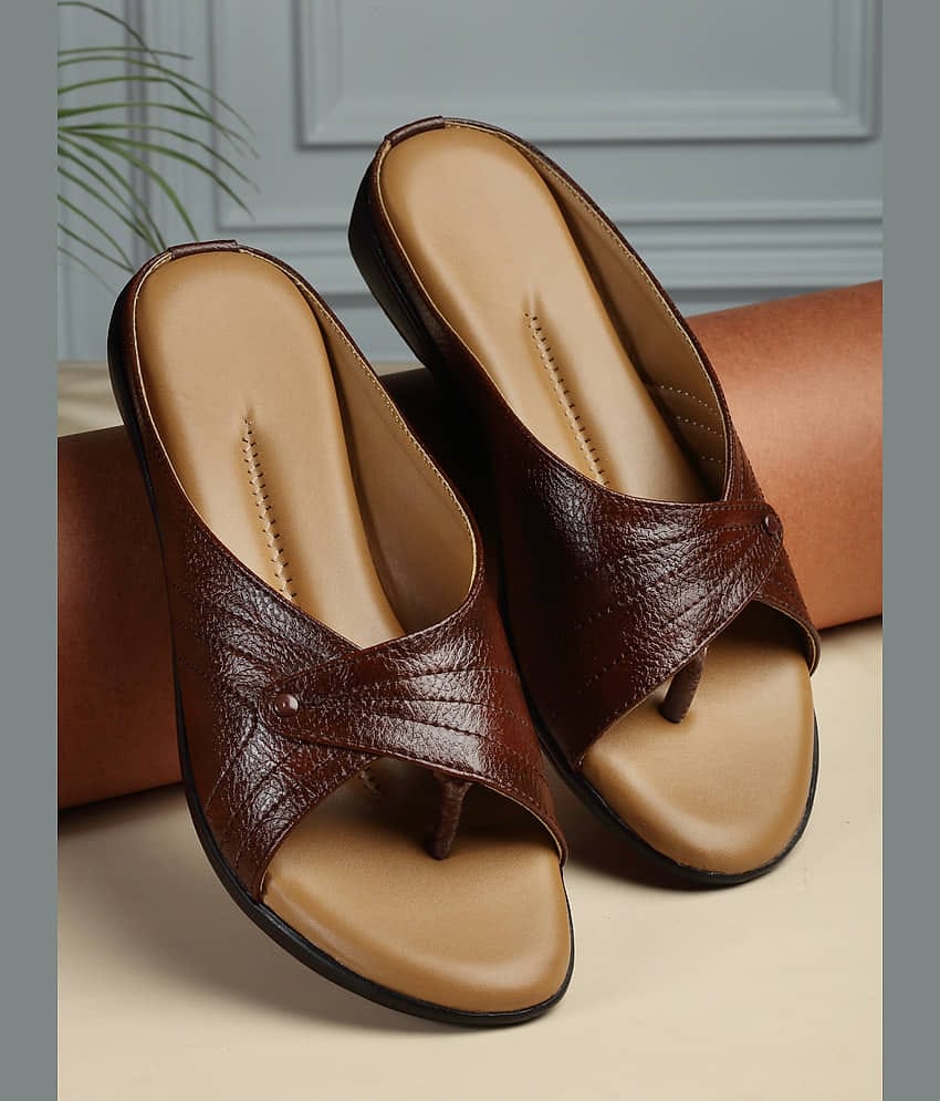 Aroom Brown Women's Flats