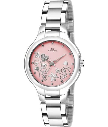 IIK COLLECTION - Silver Stainless Steel Analog Womens Watch