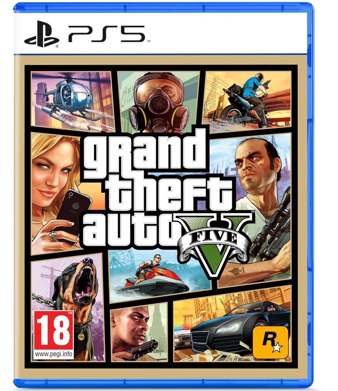 PS5 Grand Theft Auto V | Rockstar Games | GTA-V | Playstation 5|