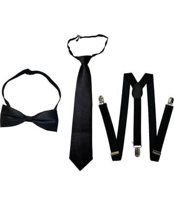 Kaku Fancy Dresses Suspender Bow Tie Set for Kids Accessories