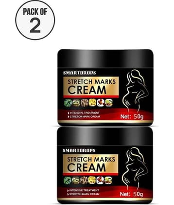 Smartdrops Pragnancy Stretch Mark Remove Cream Shaping & Firming Cream 50 g - Pack of 2